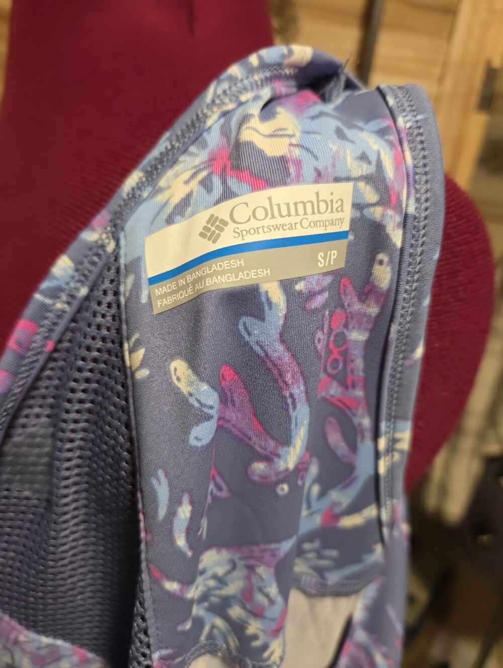 Columbia S Sleeveless Dress Blue/Pink - Picture 4 of 4